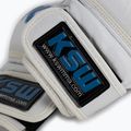 KSW grappling kesztyű fehér bőr 5