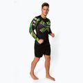 KSW férfi Rashguard Camo LS fekete 2