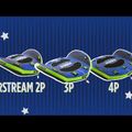 JOBE Airstream vontatható 3P türkiz-narancs úszó 230322004-PCS 8