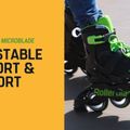 Rollerblade Microblade gyermek korcsolya tengerészkék és narancssárga 07221900 174 14