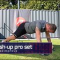 Pure2Improve Push-up Pro Set push-up fogantyúk piros/fekete P2I202160 6