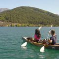 Nagynyomású felfújható kajak 1 személyes 12'4″ AquaMarina Tomahawk szürke Air-K 375 13