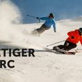 Völkl Racetiger RC Red + vMotion 10 GW piros/fekete lesiklás sílécek 17