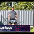 Pure2Improve Power Bag 5 kg-os edzőzsák fekete-sárga P2I201710 6