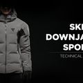 Férfi sí kabát Dainese Ski Downjacket Sport fire red 10