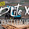 Burley D'Lite X Single kerékpár utánfutó kék BU-938102 15