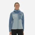 Női softshell dzseki Patagonia R1 CrossStrata Hoody lagom kék 16
