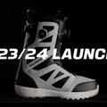 Férfi Salomon Launch Boa SJ Boa fekete/fekete/fehér snowboard cipő 12
