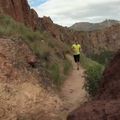 Columbia férfi Triple Canyon Full Zip trekking pulóver kék 2031311 8