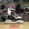 Gyermek görkorcsolya FILA Wizy black/salmon 10