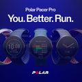 Polar Pacer PRO óra piros és fehér 7