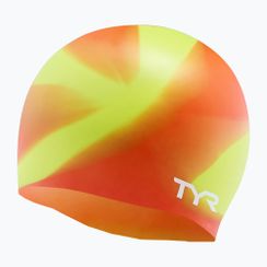 Gyerek úszósapka TYR Tiedye Silicone Multicolor Jr lime/multi