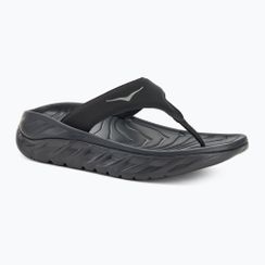 Női HOKA Ora Recovery Flip Flops fekete/sötét sirály szürke