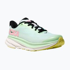HOKA Clifton 9 menta fluorit/hóolvadék gyermek futócipő