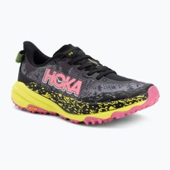 Női futócipő HOKA Speedgoat 6 fekete/neon rózsaszín