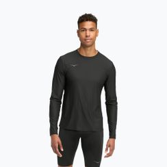 Férfi futó hosszú ujjú póló HOKA Airolite 2.0 black