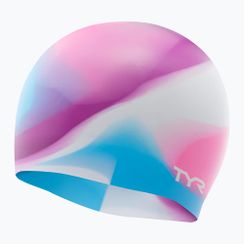 Gyerek úszósapka TYR Tiedye Silicone Multicolor Jr pink/purple