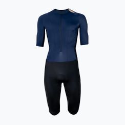Férfi triatlon overál HUUB Collective Trisuit navy/black