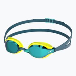 Speedo Fastskin Speedsocket 2 Mirror úszószemüveg hiper sárga/kobalt/emerald