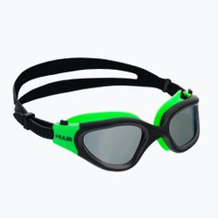 HUUB úszószemüveg Aphotic polarizált és tükrös fekete-zöld A2-AG
