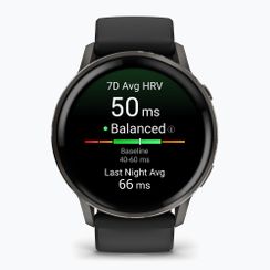 Okosóra Garmin Venu 4 45 mm slate/black