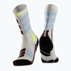 Női sízokni X-Socks X-Country Perform Crew light sand/cool water