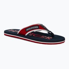 Férfi flip flopok Tommy Hilfiger Patch Beach Sandal primary red
