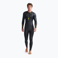 Férfi triatlon búvárruha 2XU Propel:1 fekete/ambition MW4991C