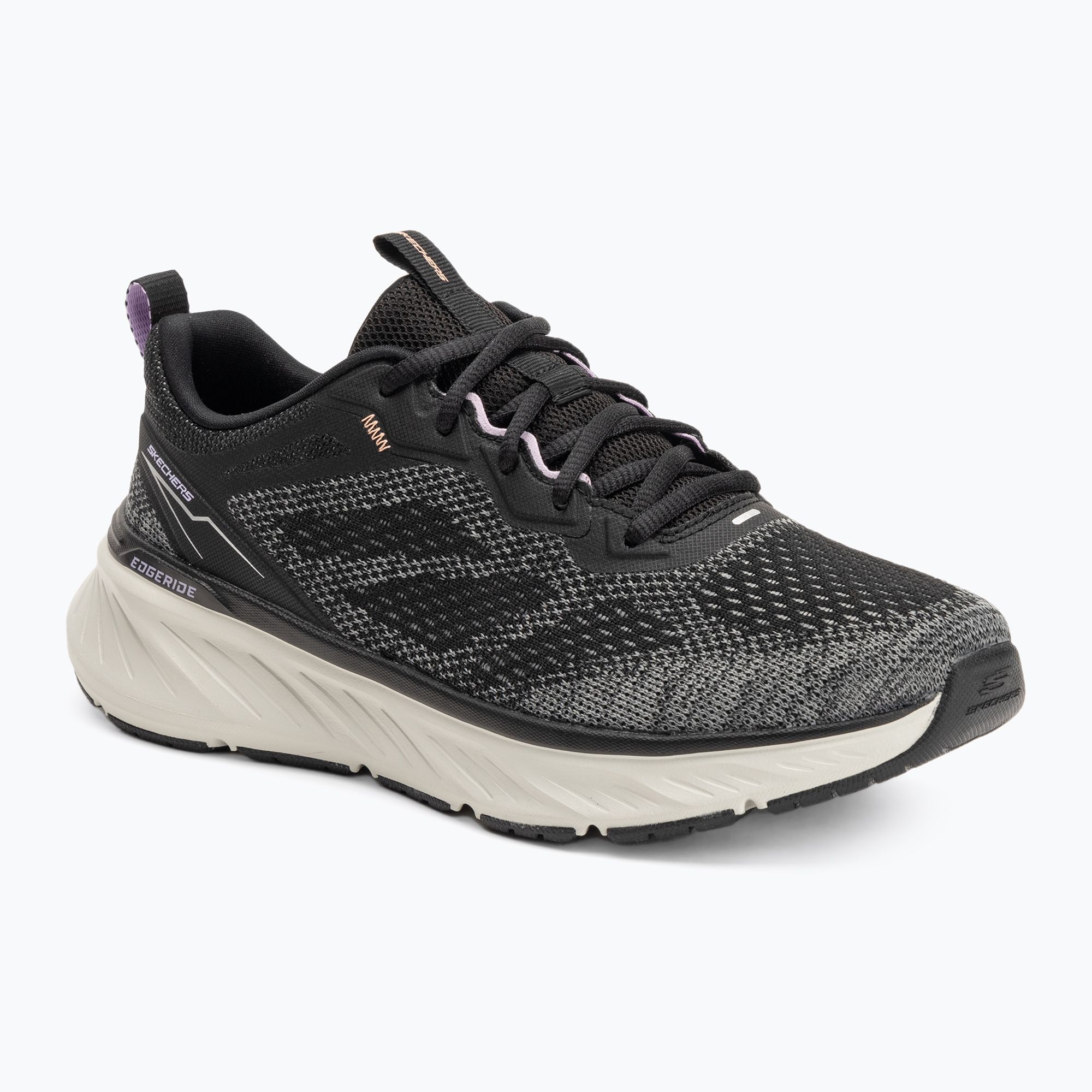 SKECHERS női cipő Edgeride Power Flow fekete/lavender (150471 BKLV ...