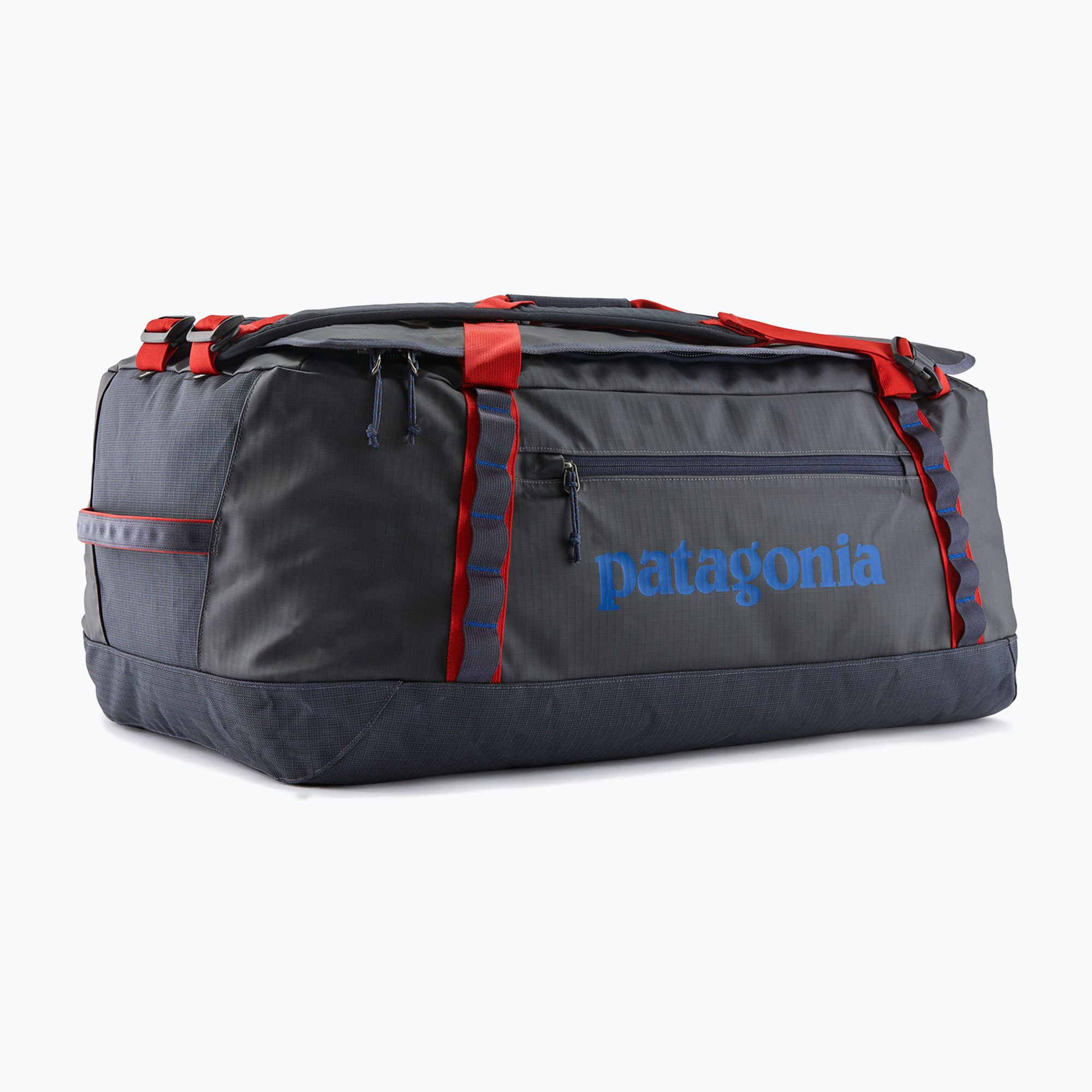 Patagonia Black Hole Duffel 70L - Smolder Blue / Amanita Red