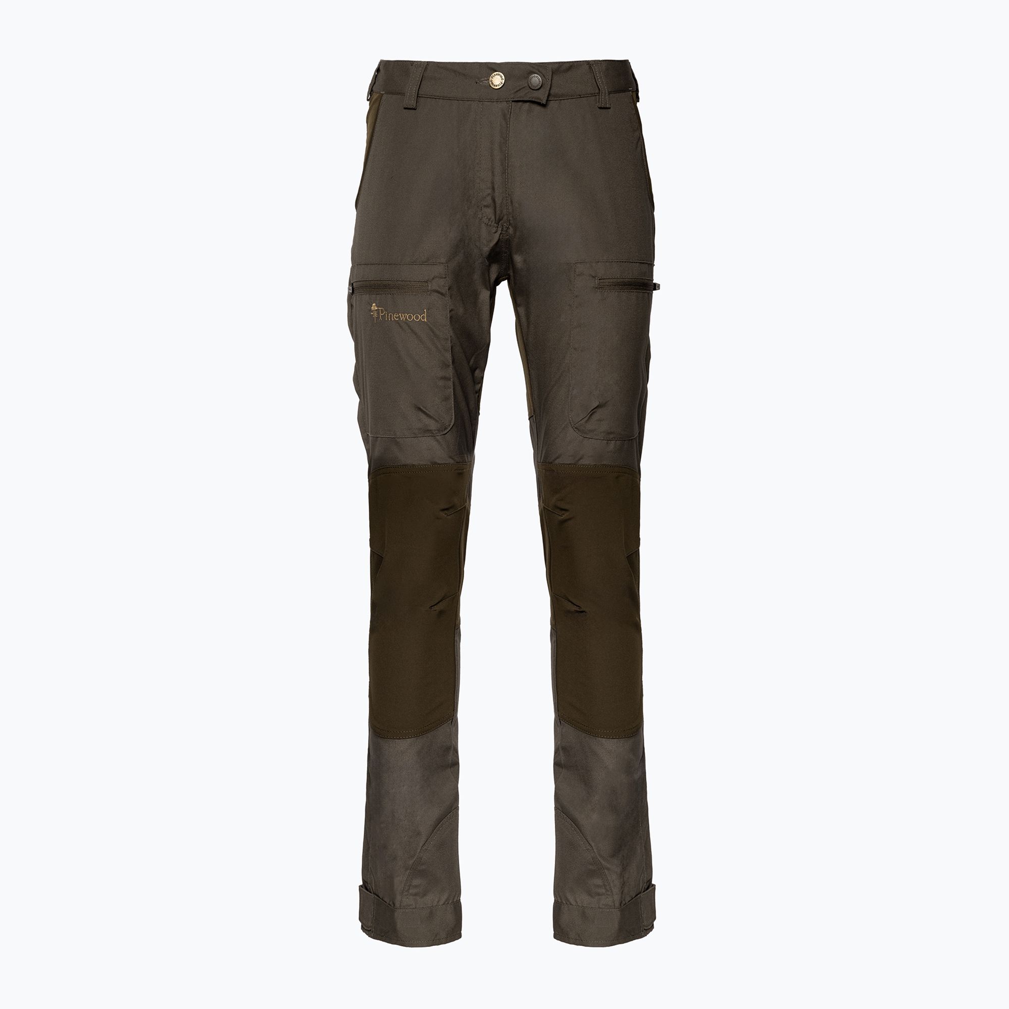Pantaloni Trekking Uomo Pinewood Caribou TC - Elasticizzati, Idrorepellenti, Con Ginocchia Articolate