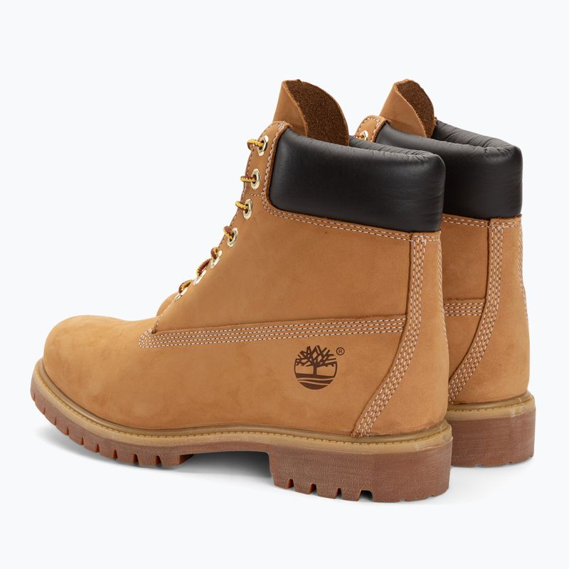 Férfi Timberland Premium 6 hüvelykes búza nubuk túrabakancsok 3