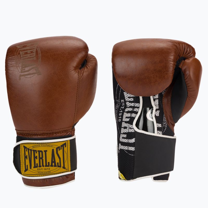 EVERLAST 1910 Klasszikus barna bokszkesztyűk EV1910