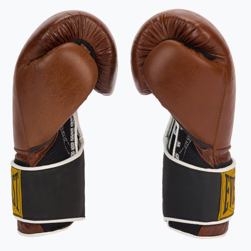 EVERLAST 1910 Klasszikus barna bokszkesztyűk EV1910 4