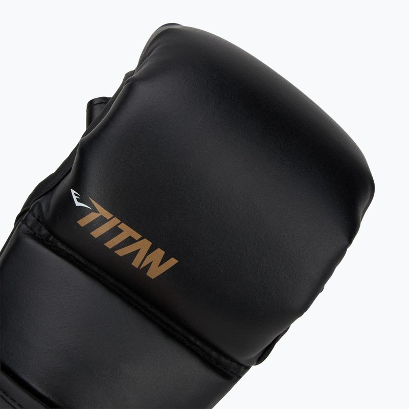 Everlast Titan Hybrid fekete grappling kesztyű 4