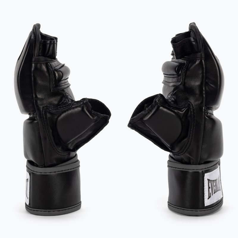 Férfi grappling kesztyű hüvelykujjal EVERLAST MMA kesztyű fekete EV7562 4