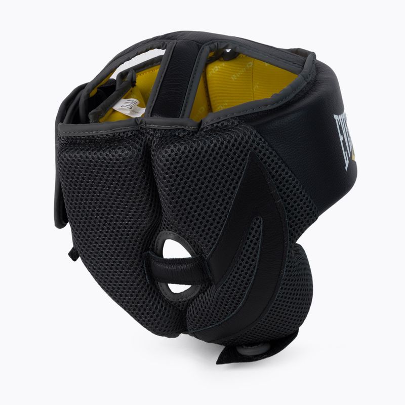 EVERLAST C3 Evercool Pro Prémium bőr bokszsisak fekete EV3711 2