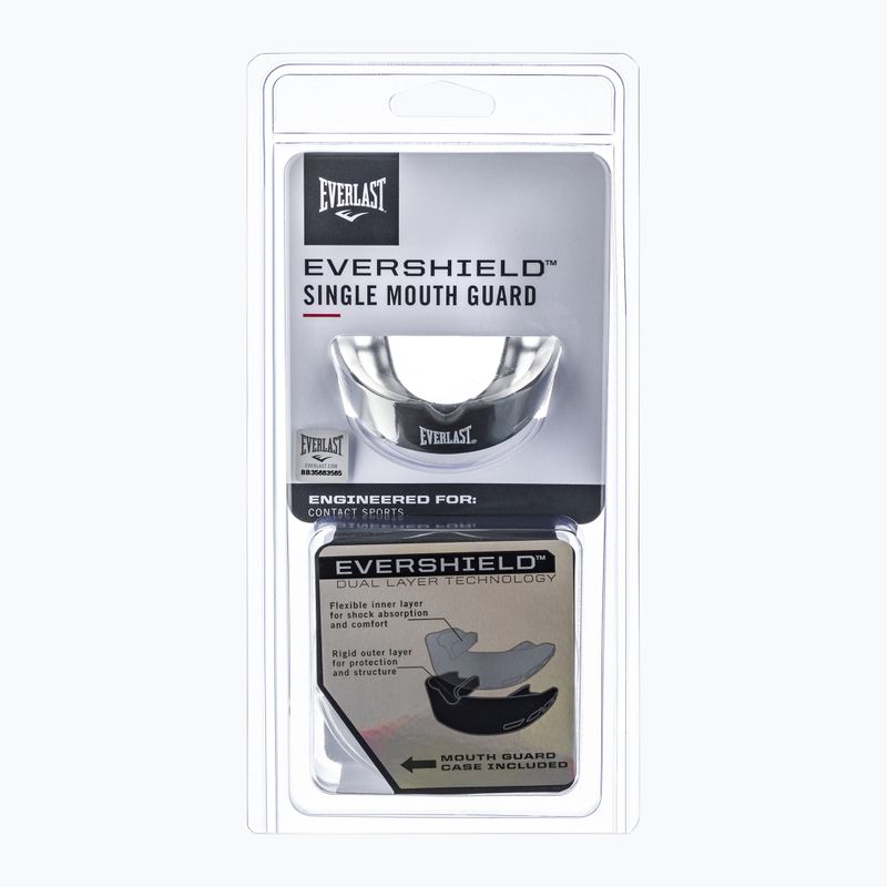 EVERLAST egyszemélyes állkapocsvédő Evershield szürke EV14001