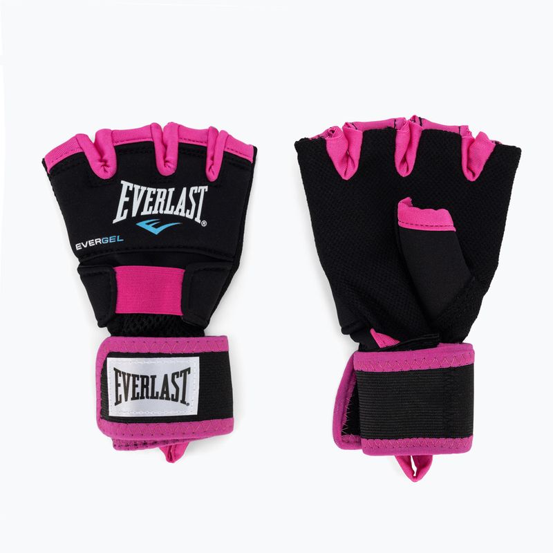 Női EVERLAST gél belső kesztyű fekete EV4355