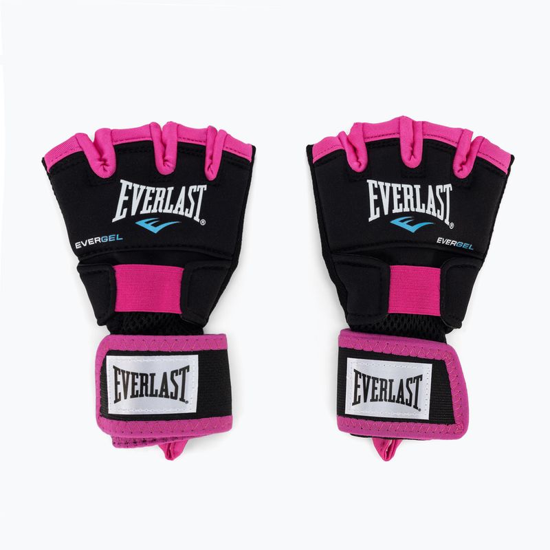 Női EVERLAST gél belső kesztyű fekete EV4355