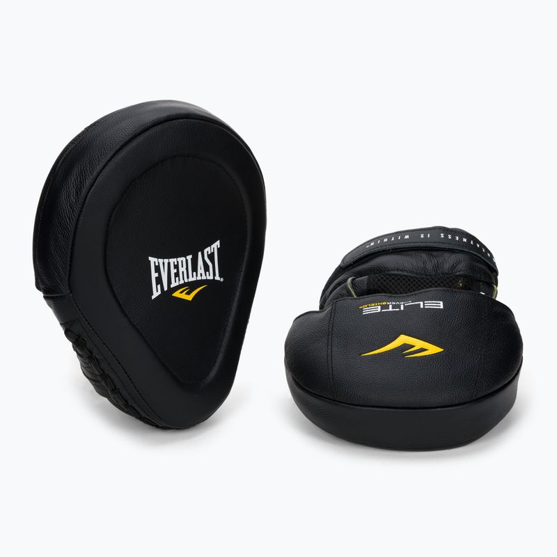 EVERLAST Elite Leamantis MIT bőr edzőkorongok fekete EV4731
