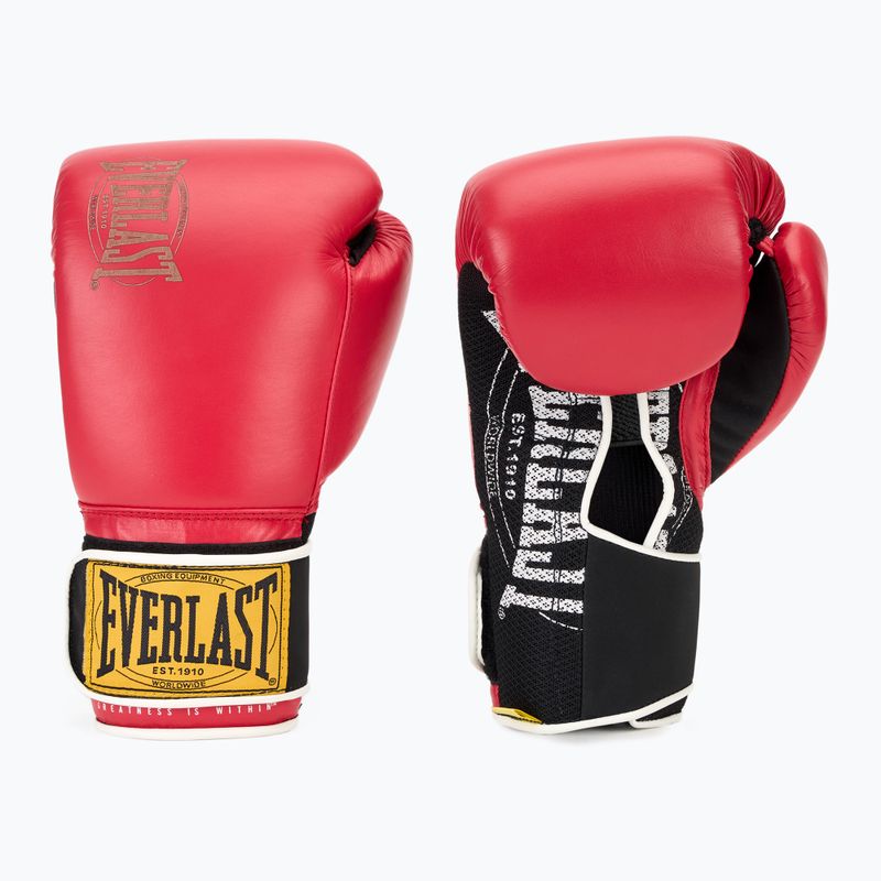 Boxkesztyű Everlast 1910 Classic red 3