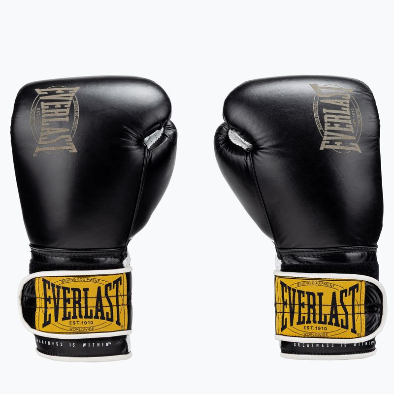 EVERLAST Bokszkesztyűk 1910 Classic Pro Fekete EV1910PRO BL-12 OZ. 3