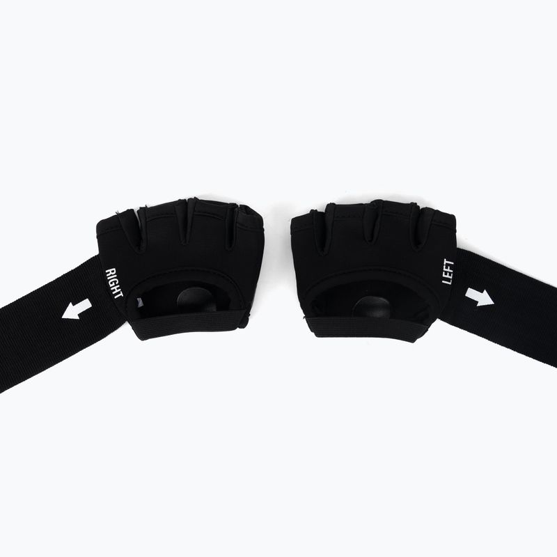 EVERLAST 4345 zselés kesztyű szalaggal fekete EV4345 2