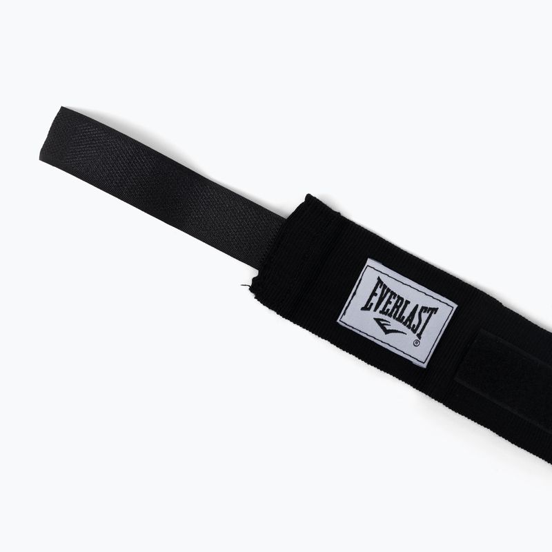 EVERLAST 4345 zselés kesztyű szalaggal fekete EV4345 4