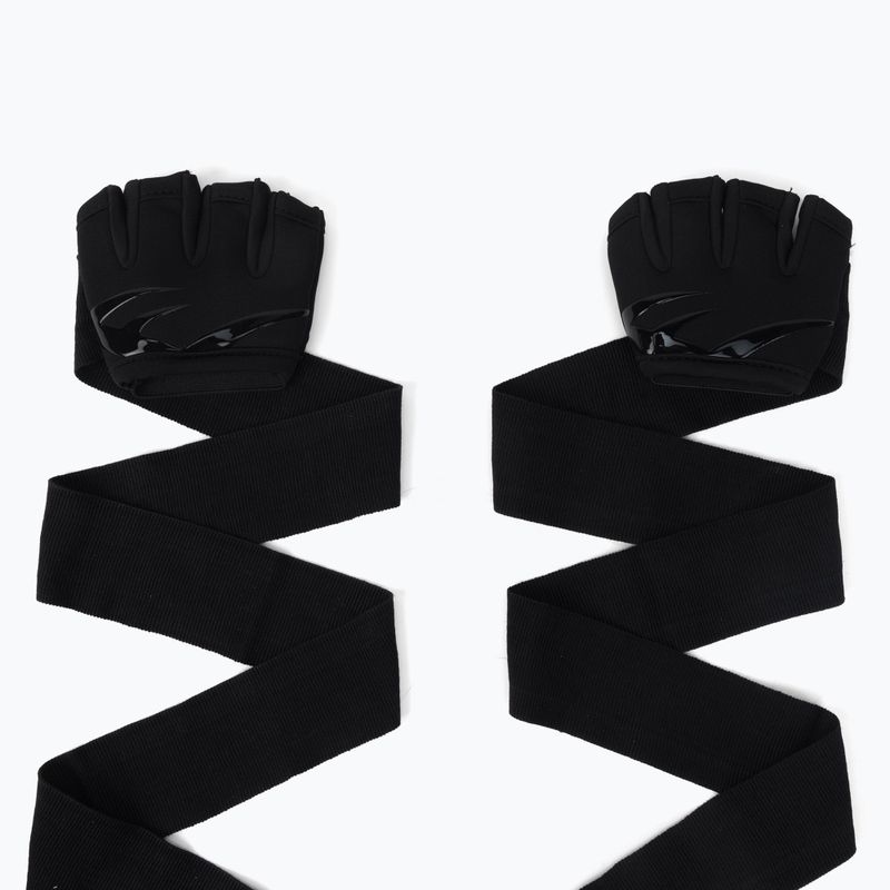 EVERLAST 4345 zselés kesztyű szalaggal fekete EV4345 5