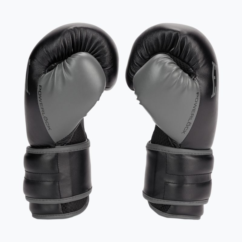 Férfi bokszkesztyűk EVERLAST Powerlock Pu fekete EV2200 4