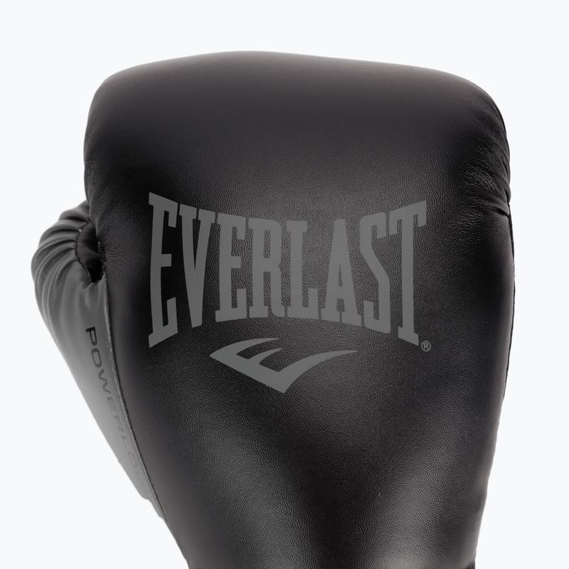 Férfi bokszkesztyűk EVERLAST Powerlock Pu fekete EV2200 5