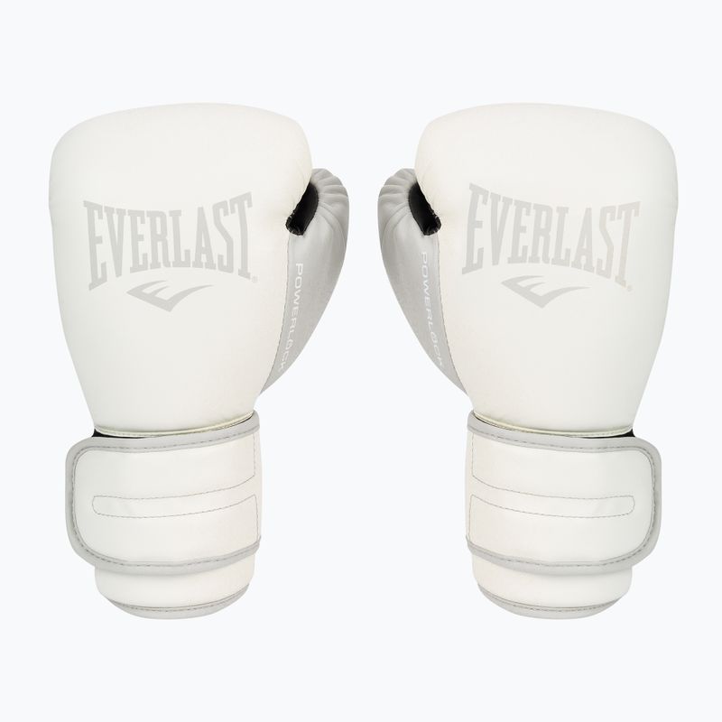 Férfi bokszkesztyűk EVERLAST Powerlock Pu fehér EV2200