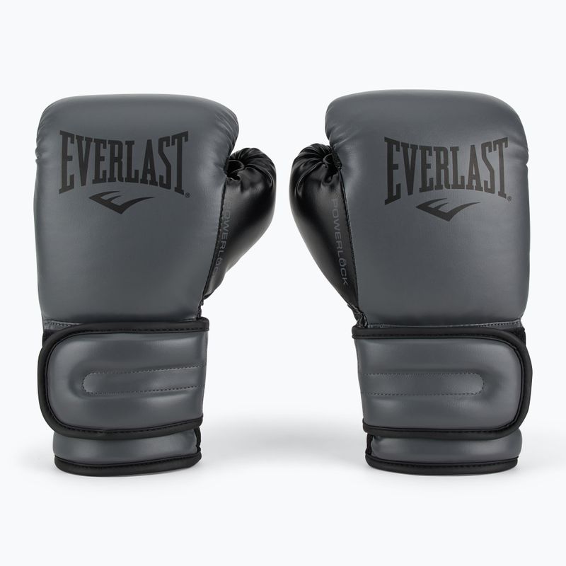 Boxkesztyű Everlast Powerlock 2 charocal 2